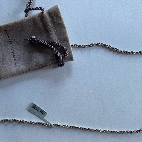 David Yurman Men’s Continuance Twisted Cable 26” Necklace - Picture 3 of 5